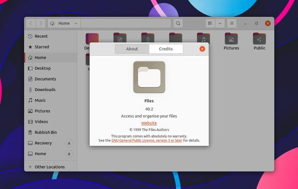Media source: https://149366088.v2.pressablecdn.com/wp-content/uploads/2021/07/nautilus-40-in-ubuntu-21.10.jpg