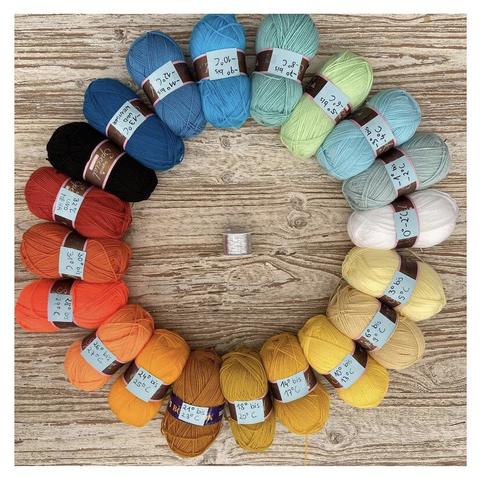 Farben fĂŒr die jeweiligen Temperaturbereiche