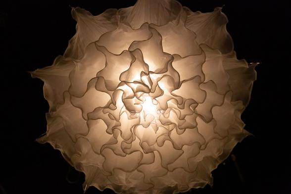 Shylight by Studio Drift at installation for Superblue
