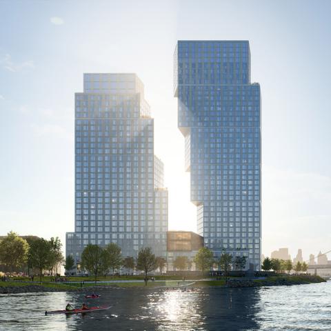 Greenpoint Landing by OMA