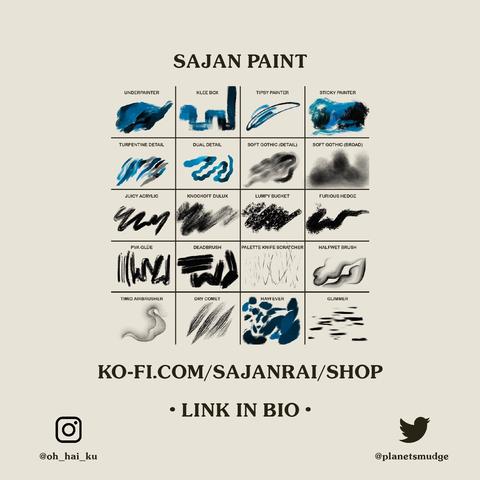 sajan paint brushes