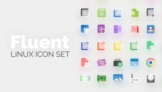 Media source: https://149366088.v2.pressablecdn.com/wp-content/uploads/2022/01/fluent-icon-theme-for-linux.jpg