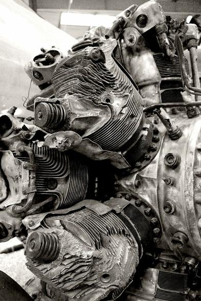 The Pratt & Whitney R-1830 Twin Wasp is an American air-cooled radial aircraft engine. It displaces 1,830 cu in (30.0 L) and its bore and stroke are both 5.5 in (140 mm). The design traces its history to 1929 experiments at Pratt & Whitney on twin-row designs. Production began in 1932 and it was widely used during the 1930s.

It was selected as the power plant for both the four-engined Consolidated B-24 Liberator heavy bomber and the twin-engined Douglas DC-3 transport, two of the most-produced aircraft. The production run of 173,618 R-1830 examples makes it the most-produced aviation engine in history.