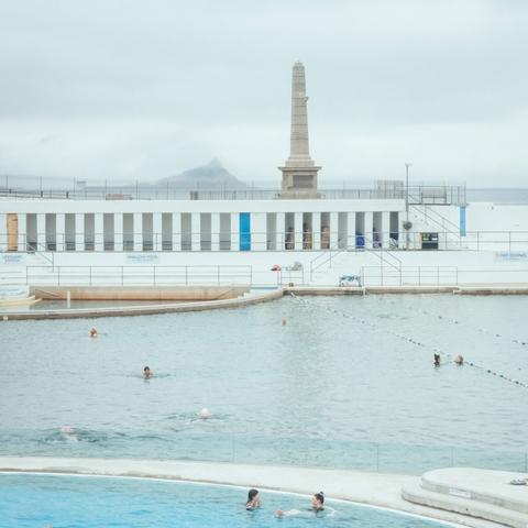 Art Deco architecture of Jubilee Pool Penzance