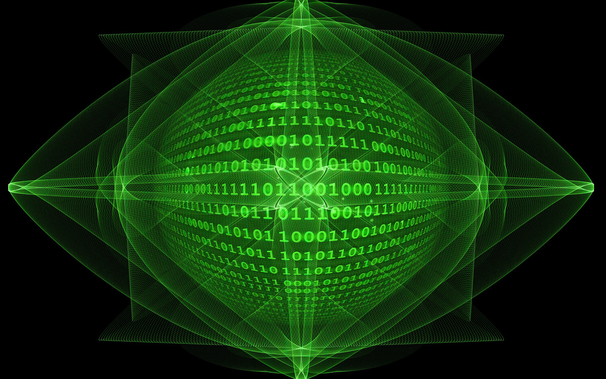 green binary sphere
