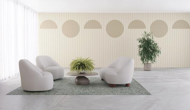 Archie Solstice and acoustic wall panels by The Collective Agency