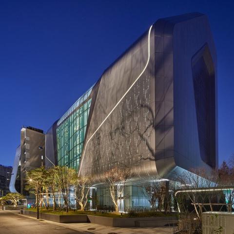 Exterior image of YG HQ from streetlevel