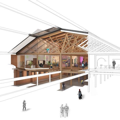 A image of architectural model