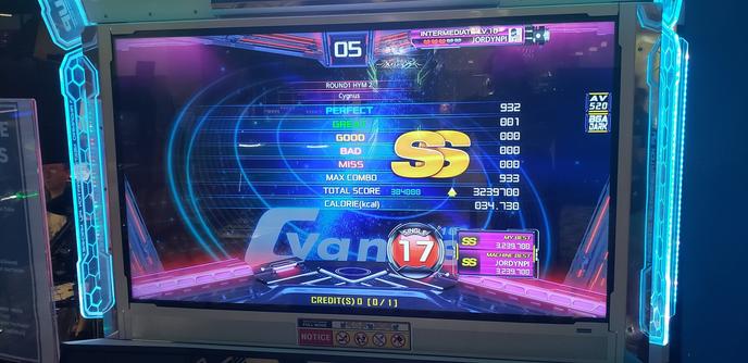 Cygnus S17. Grade SS with 1 great.