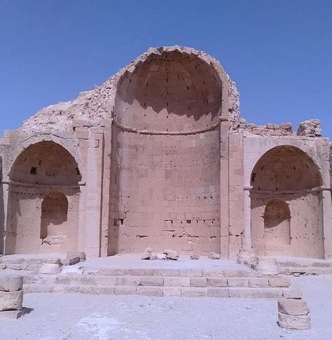 Apsis einer byzantinischen Kirche