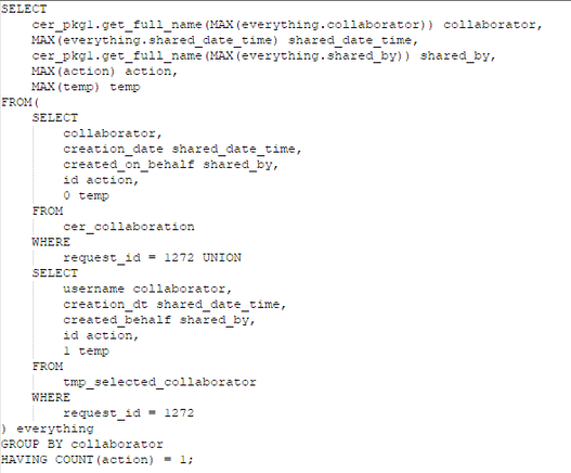 A query is an inverse of intersect