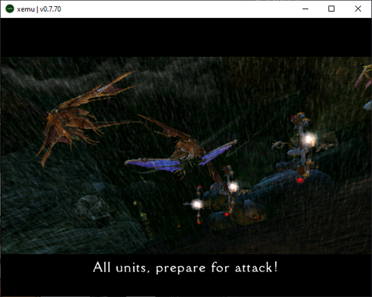 Panzer Dragoon Orta - XEMU XBOX emulator