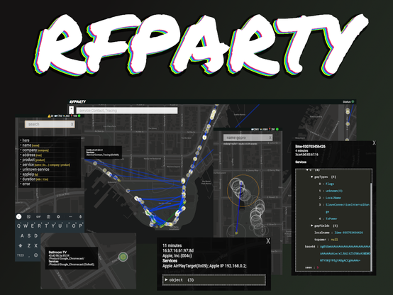 rfparty - a new way to see BLE