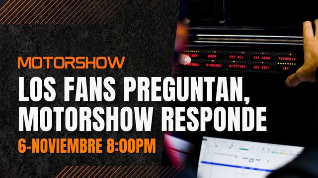 Invitación al motor show, mañana 8pm Colombia. YouTube y Facebook