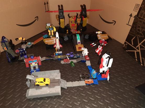 Space shuttles and their friends