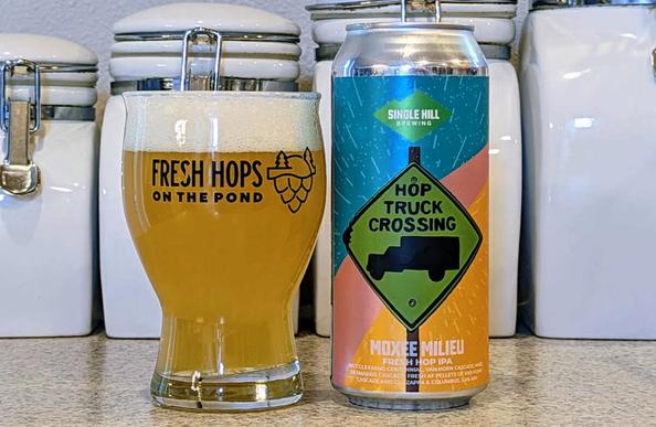 Single Hill Brewing Moxee Milieu Fresh Hop IPA