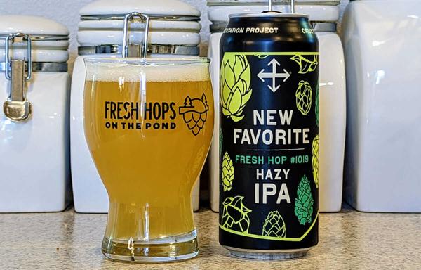 Crux Fermentation Project New Favorite Fresh Hop Hazy IPA