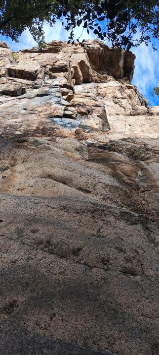 Rockface on the Costa Brava