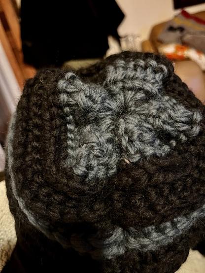 Close up of crochet