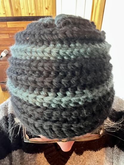 Close up of crochet