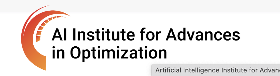 Logo of the AI4OPT institute