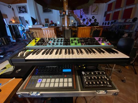 Moog Matriarch & Minitaur, Sequential Tempest at the Supertone Studio in Portugal