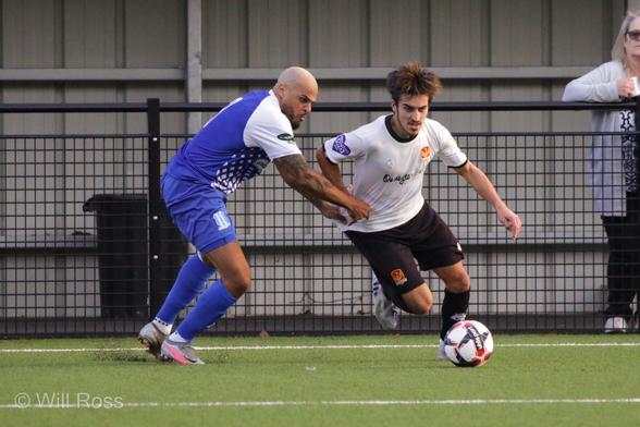 Balham no. 11 Andre's epic battle with Sheerwater's no 3 (Sheerwater MoM, I think?)