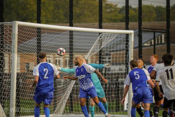The moment the redoubtable Sheerwater defence finally cracked and the ball flew past the keeper and two last ditch defenders on the goal line.