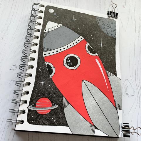 Rocket illustration
