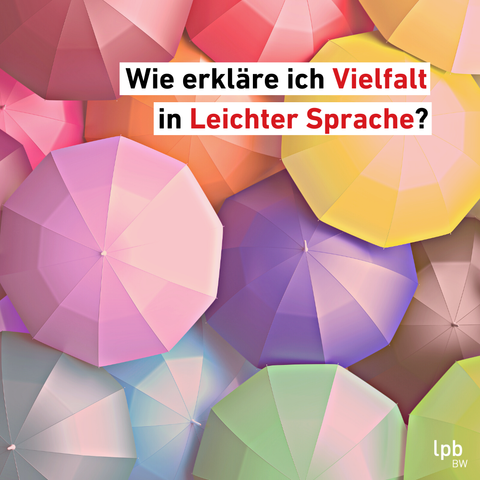 Wie erkläre ich Vielfalt in Leichter Sprache?