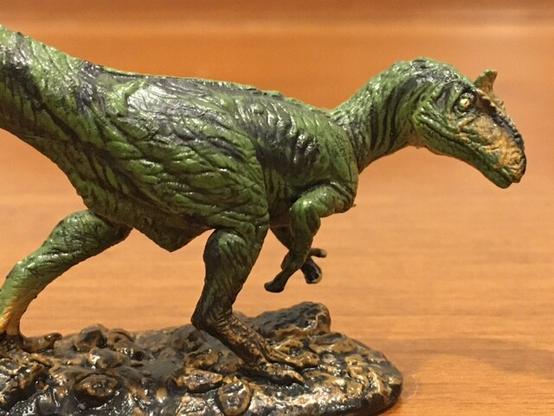Photograph of the PNSO Cryolophosaurus toy
