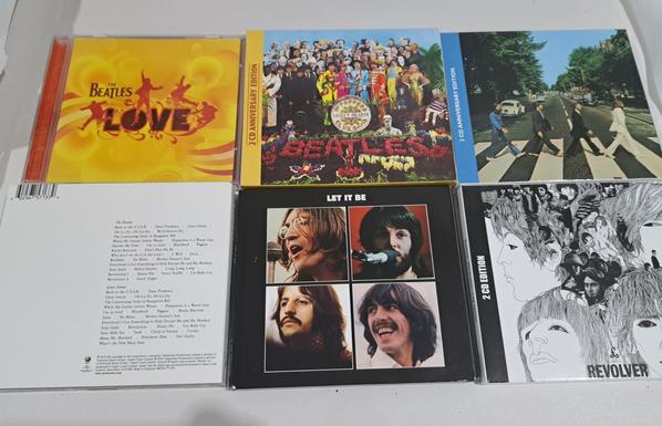 Beatles remix CDs - Six of them
