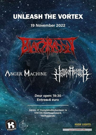 #Repost from my other IG account #AngerMachine that I manage:

-------

TONIGHT we'll be playing at Unleash the Vortex - editie Kompleks in Heerhugowaard alongside Black Rabbit and Hellevaerder🤟 Doors are open at 19.30. We'll see you there!
.
.
.
.
#thrashmetal #blackmetal #heerhugowaard #dutchmetalband #darkglasselectronics #sethpicturesmusic #sethabrikoos #concertlife #livemusic #livemuziek #blackrabbit #hellevaerder

🤘✌️