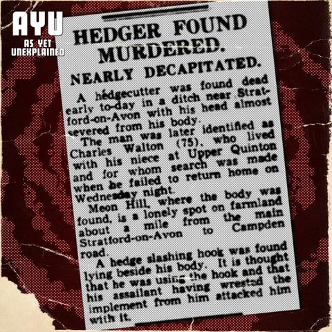 A Newspaper article declaring that the body of Charles Walton had been found.