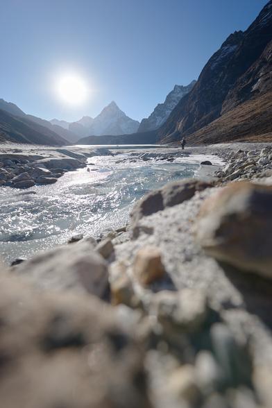 Standing on the shores of Lake Chola, we greet the morning light. Shot at f/2.8 with the 14-24mm DG DN by Sigma on the LUMIX S5.
