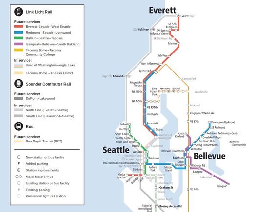 ST3 Route map