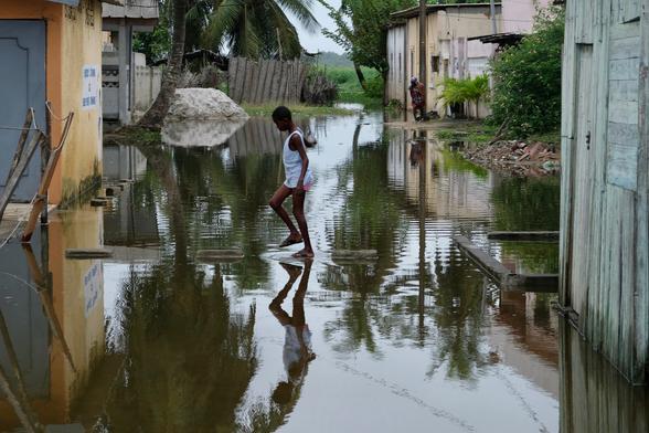 Flooding in Grand Bassam, Côte d'Ivoire. September 2018.