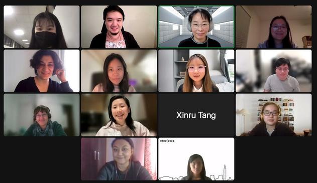 zoom screenshot of AMA session