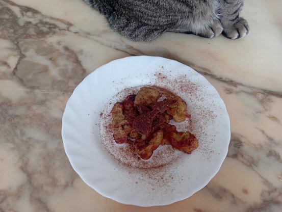 #PlatanoFrito + #Canela + #NutellaCasera = Rápido pero calórico #PostreVegano #Libre  de #AceiteDePalma