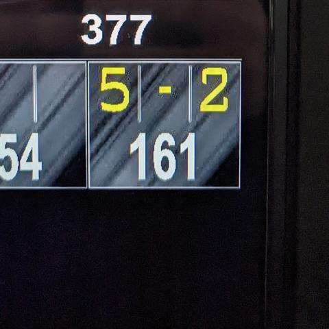 Score 161 bowling