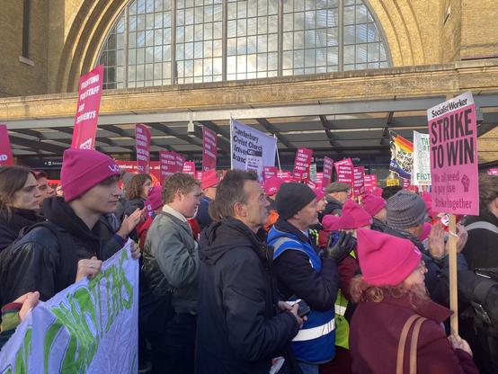 Ucu rally in London