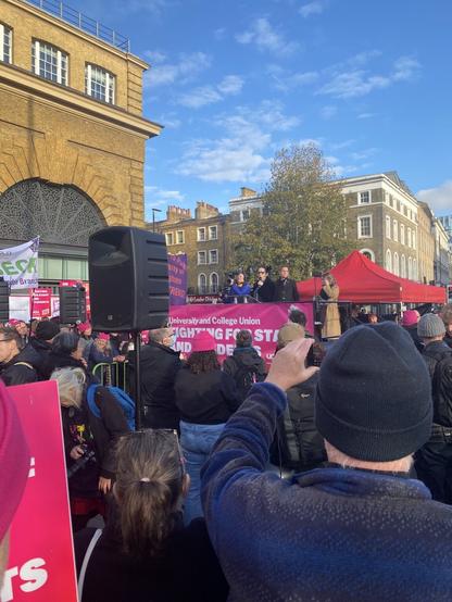 #ucu rally in london