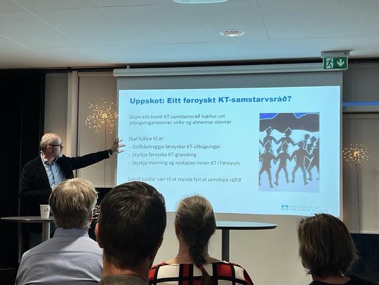 Uppskot um eitt føroyskt KT-samstarvsráð