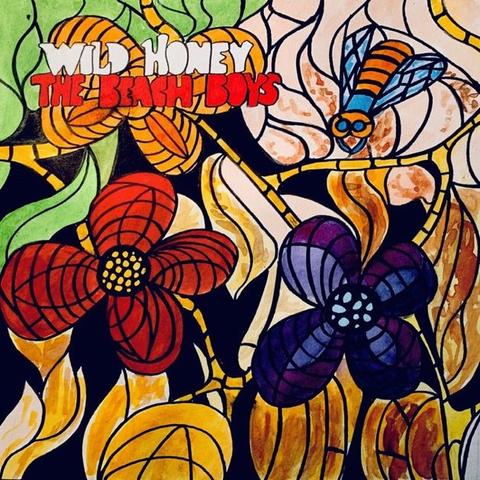 Wild Honey, kind of a stylised bee and flowers