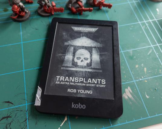 Cover for the short story Transplants by Rob Young
