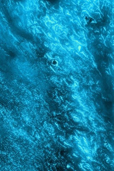 Digital photogram, like a ocean by night.