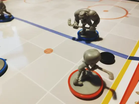 The defenders look like they could smash you through the ice