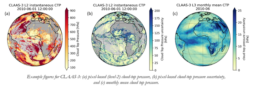 Selected examples to illustrated the spatial coverage of the dataset (includes Africa and Europe).