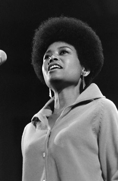Abbey Lincoln in the Concertgebouw in Amsterdam on 13 July 1966