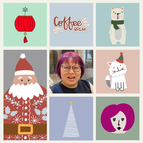 A collage of my artworks. An artvsartist entry.